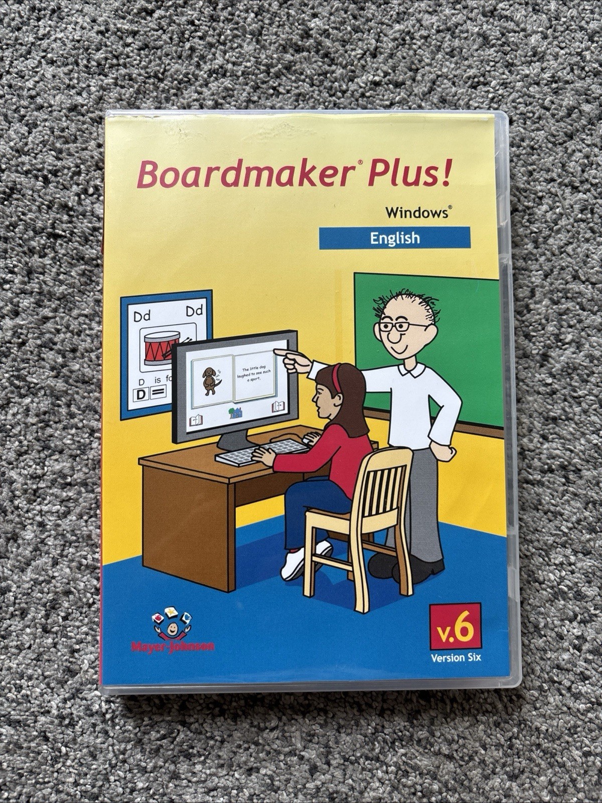 Boardmaker Plus! V.6  Windows [CD-ROM] 2 Disc Mayer-Johnson ENGLISH '11