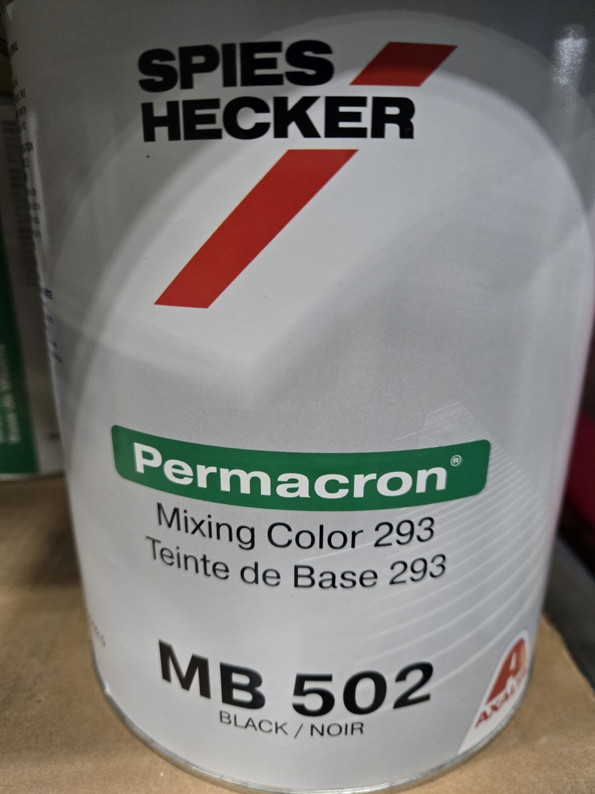 Axalta MB 502 MB502 Spies Hecker Permacron 3.5 L