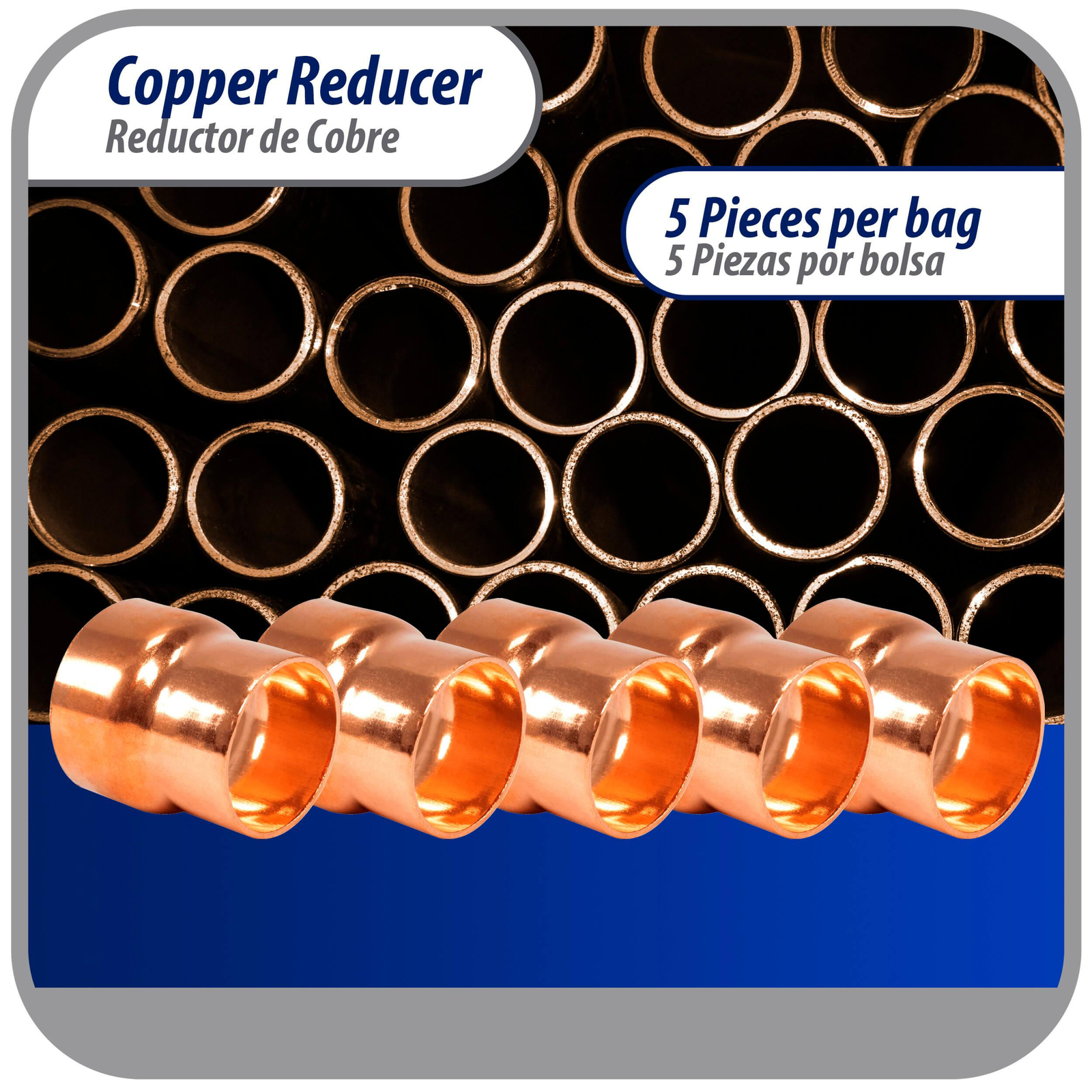 Appli Parts AP-R158138 1-5/8x1-3/8 in Reducing Bushing Copper pipe fittings CxC
