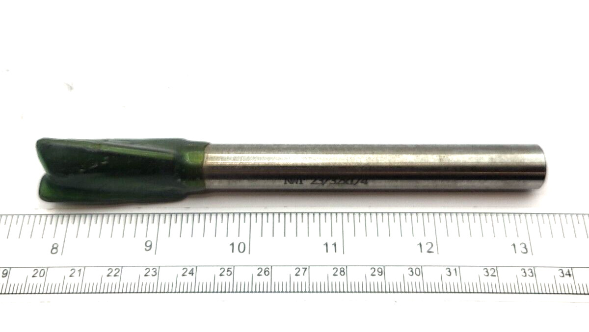 NWT 23/32 X 1/4 Pilot Hole HSS Straight Shank, 0126F