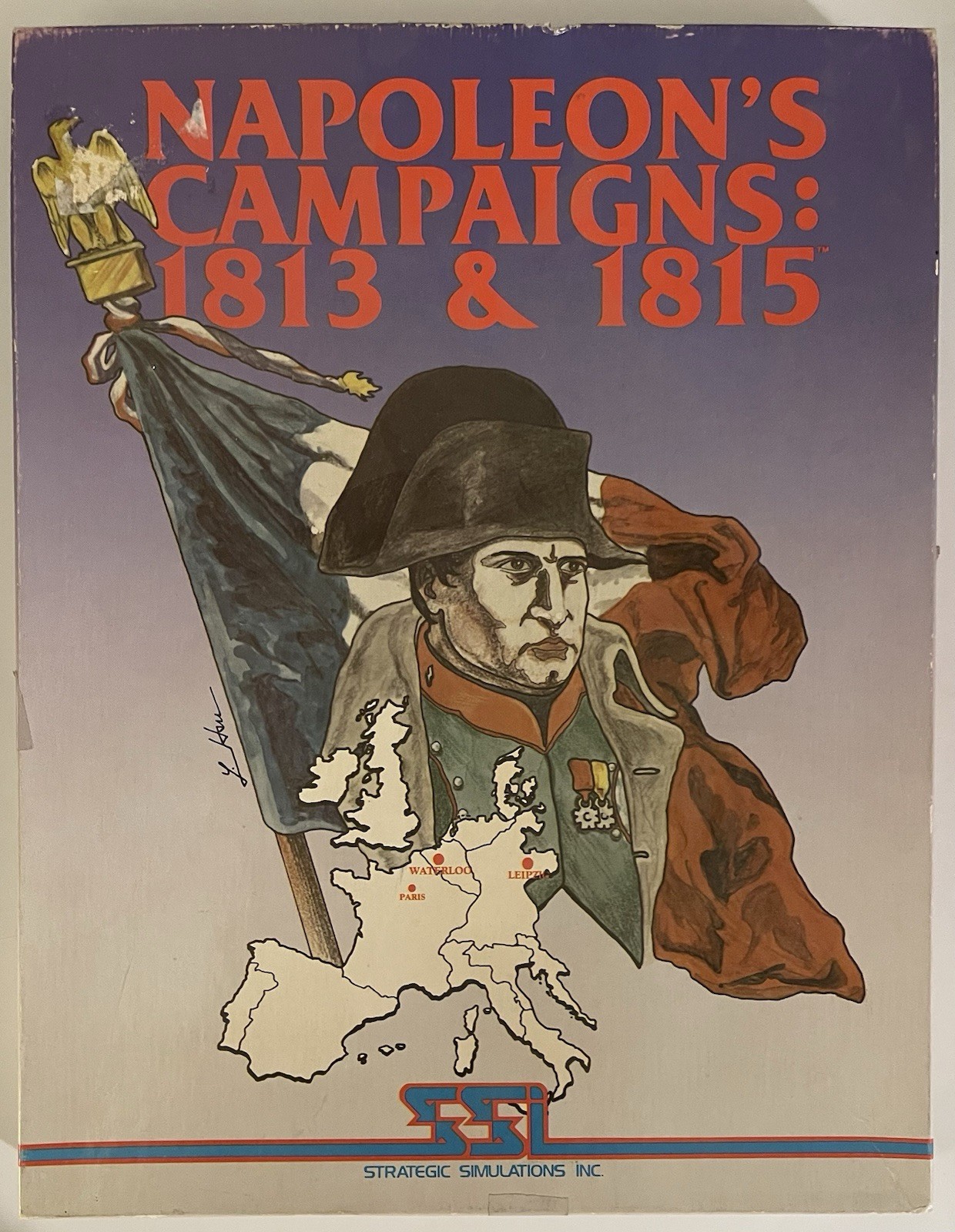 Napoleons’s Campaigns: 1813 & 1815 By Strategic Simulations Apple II