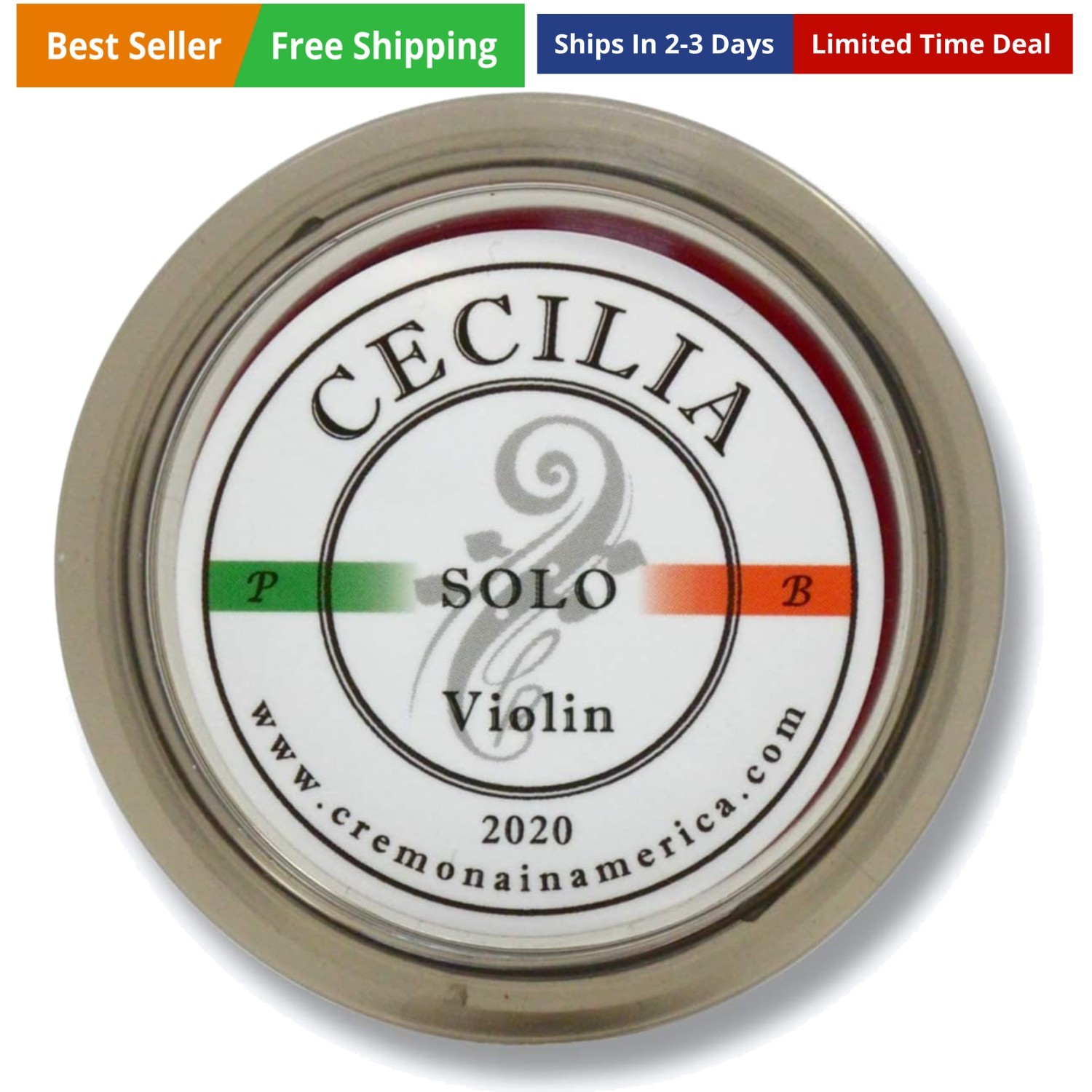 SOLO’ Rosin for Violin, Rosin Specially Formulated Violin Rosin for Violin Bo...