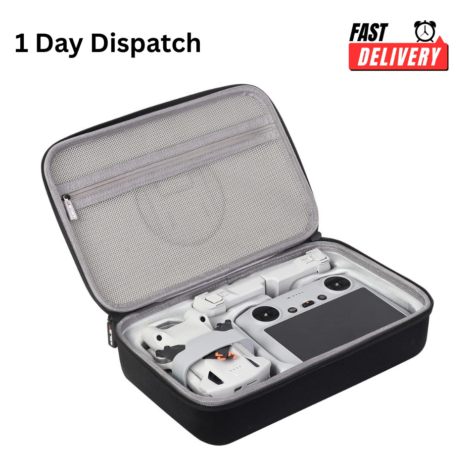 ...JSVER Carrying Case for DJI Mini 3 Pro/Mini 3 RC Hard Shell Bag