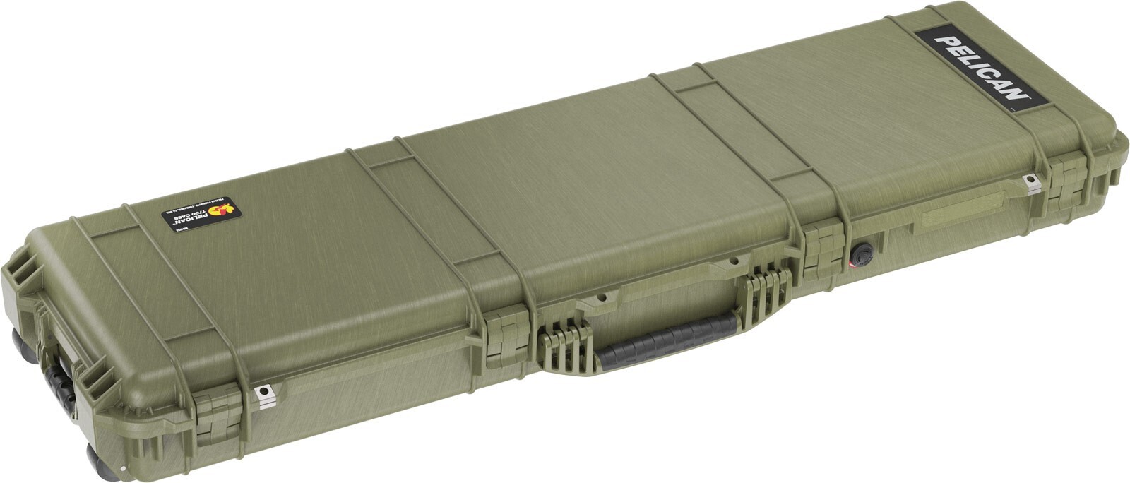 OD Green Pelican 1750 case with foam.