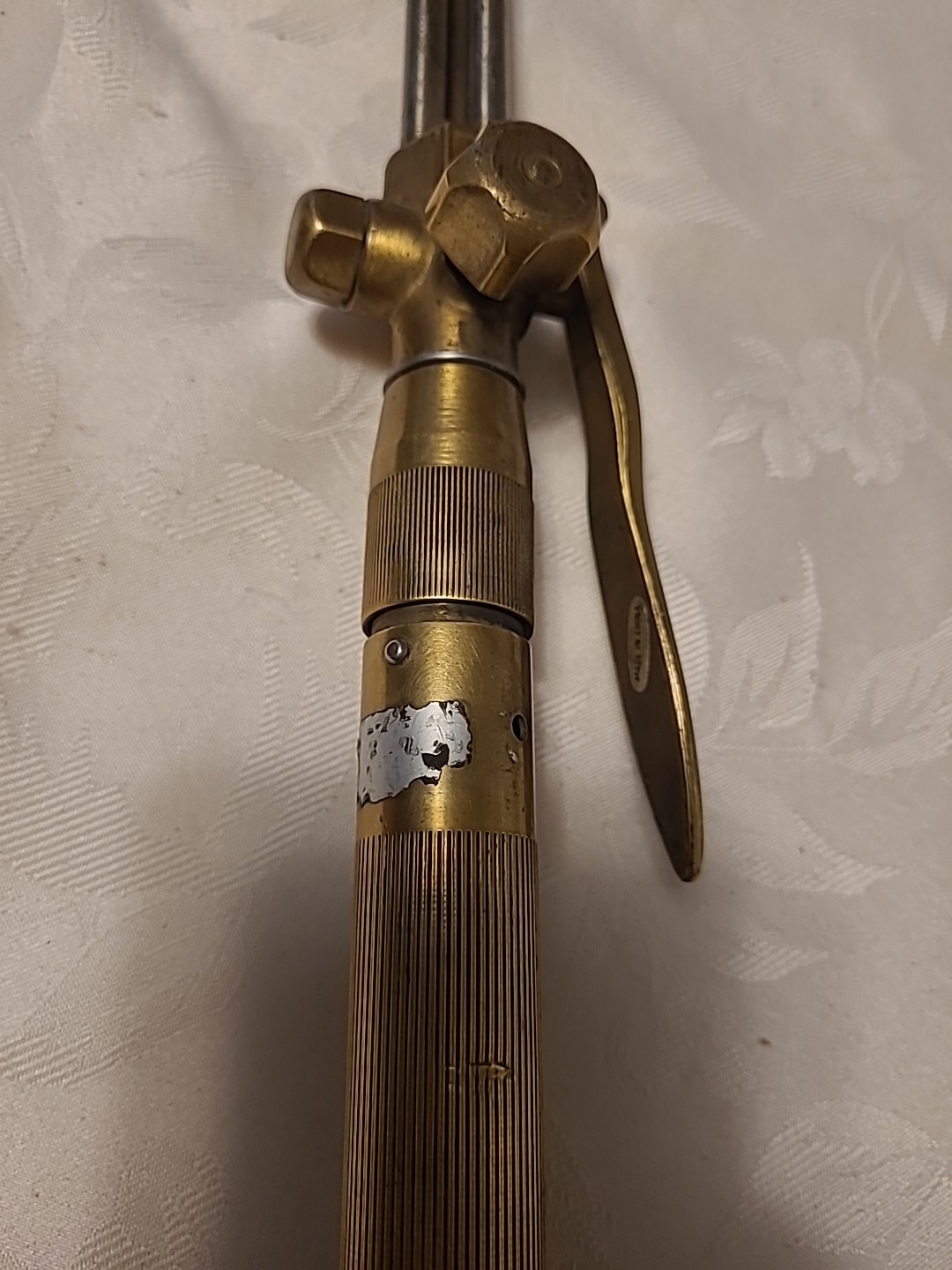 Vintage Cutting Torch Head and Tip Cutting Tool Attachment #442C