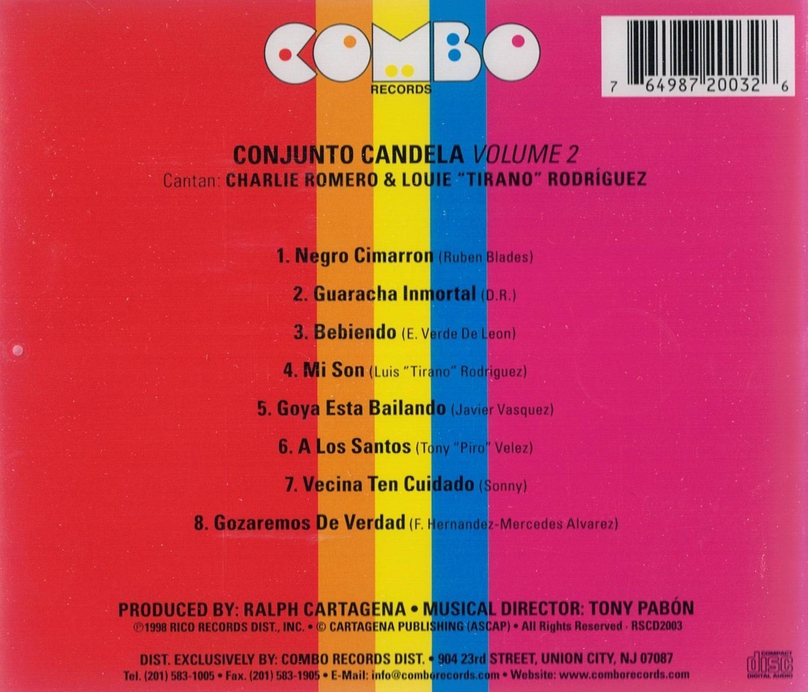 Conjunto Candela Volume 2