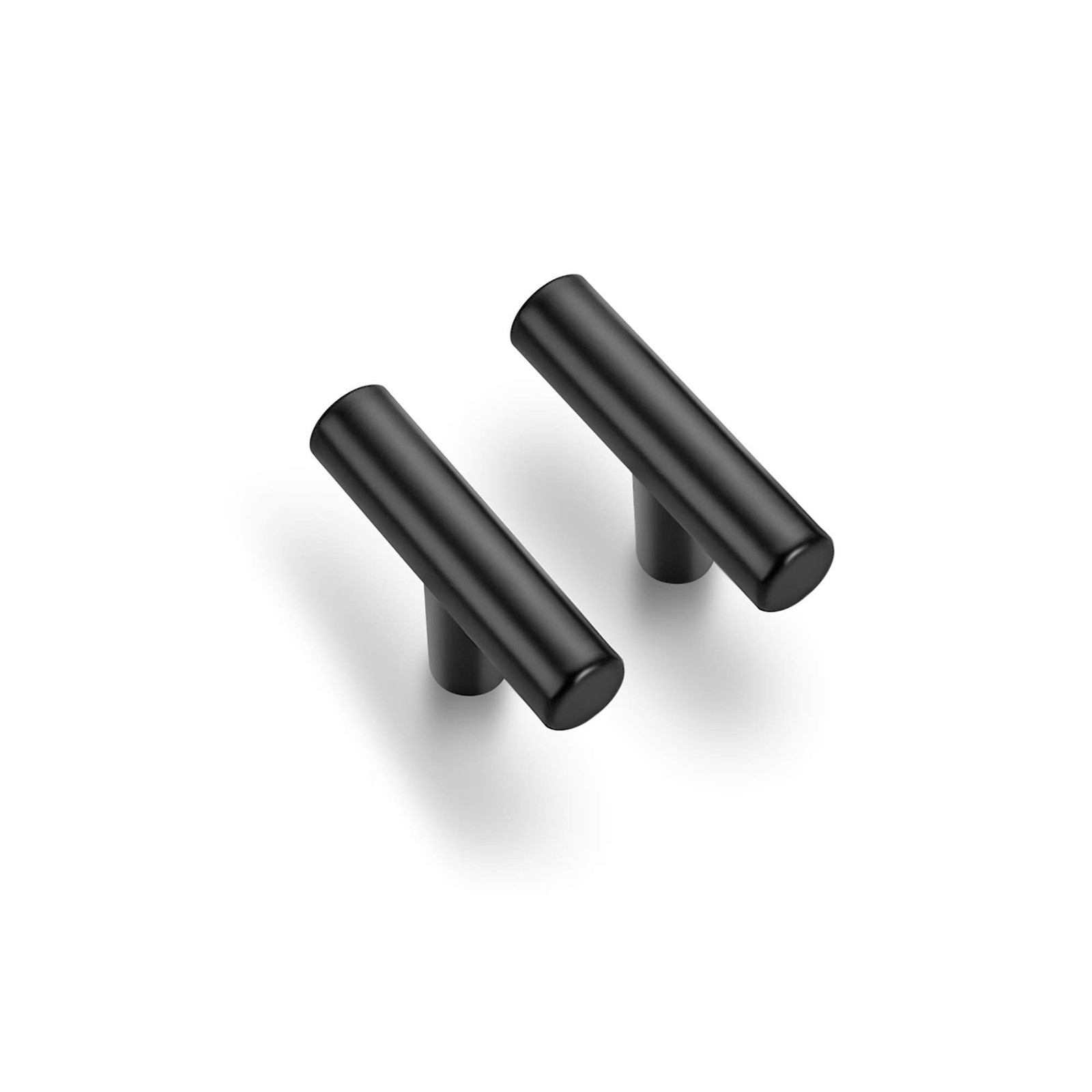 Ravinte 10 Pack 2 inch Cabinet Pulls Matte Black Stainless Steel Kitchen Drawer