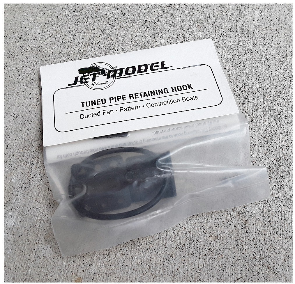 Vintage RC Airplane Jet Model Tuned Pipe Retaining Hook Parts Pack Old Stock NIB