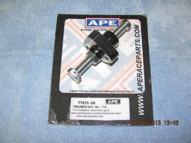 TT675-09  Triumph Daytona Triple 675 APE Manual Cam Chain Tensioner