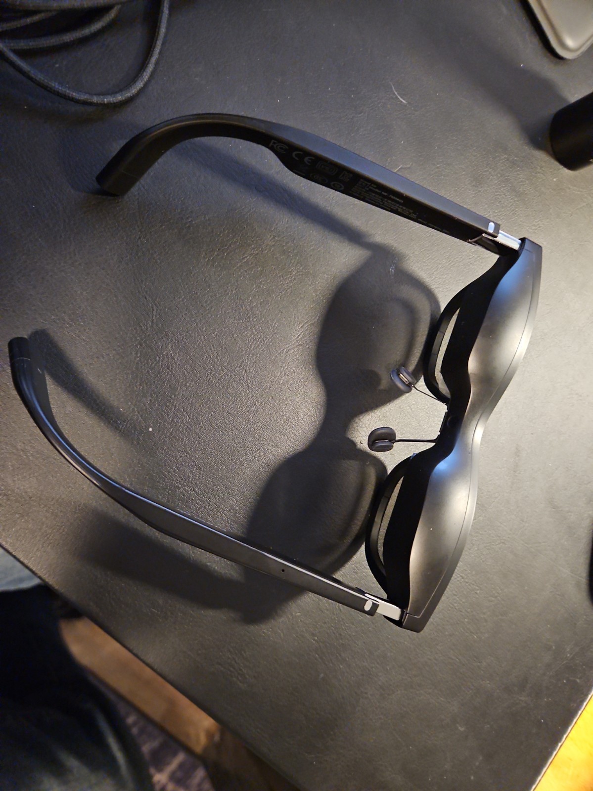 Nreal Air Glasses Black AR VR Smart Device Glasses NR-7100RGL Used