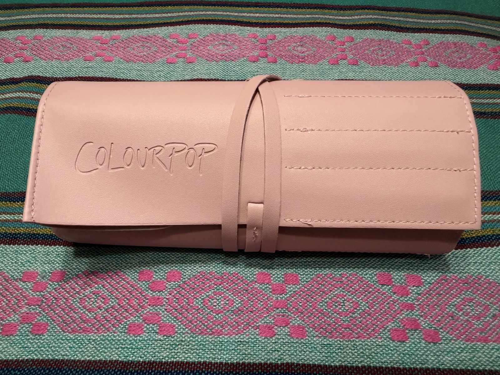 Colourpop Pink Makeup Brush Holder-Brushes NOT Included