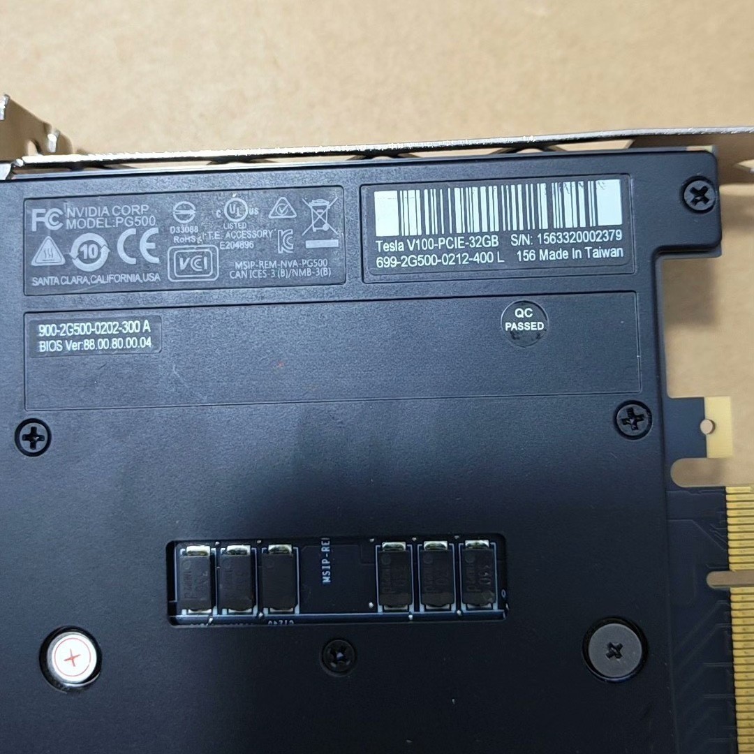 Nvidia Tesla V100 32GB PCIE Computing Accelerator Graphics Card