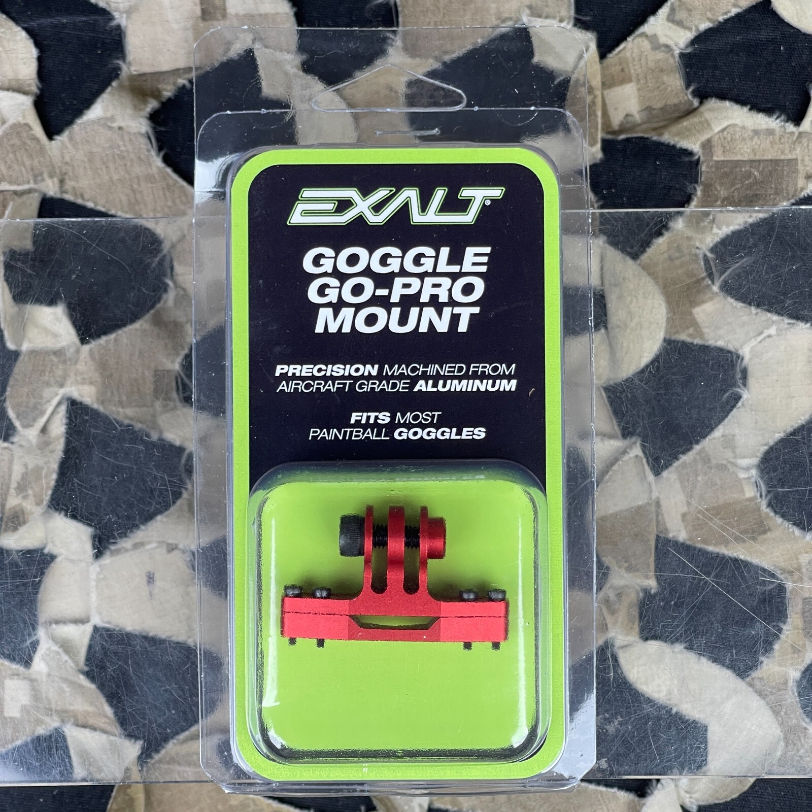NEW Exalt Universal Goggle GoPro Mount - Red