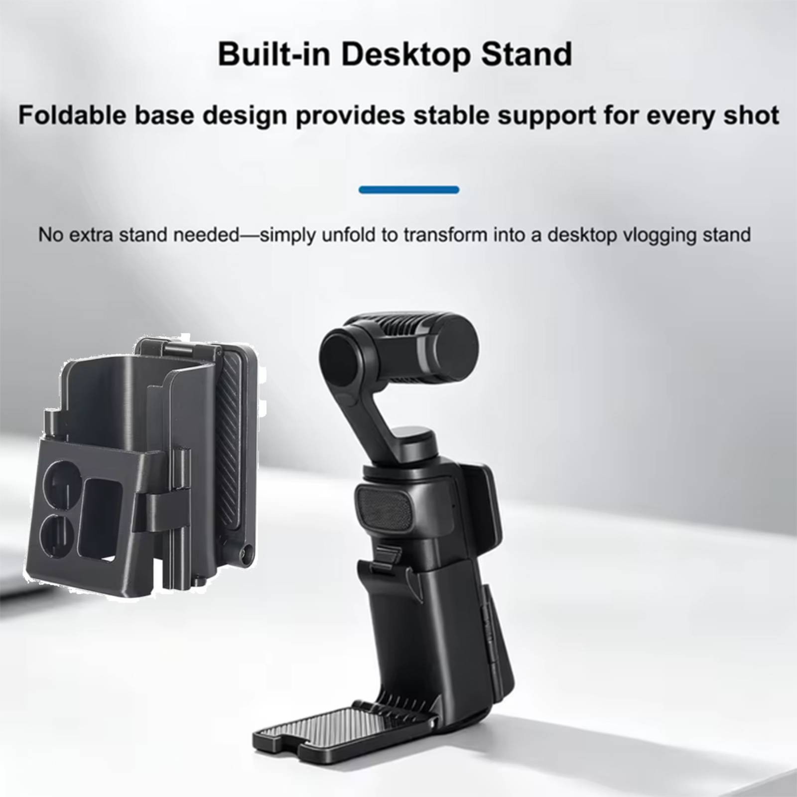 Magnetic Mount Base Desktop Stand for Insta360 Luna Ultra Camera Accessories