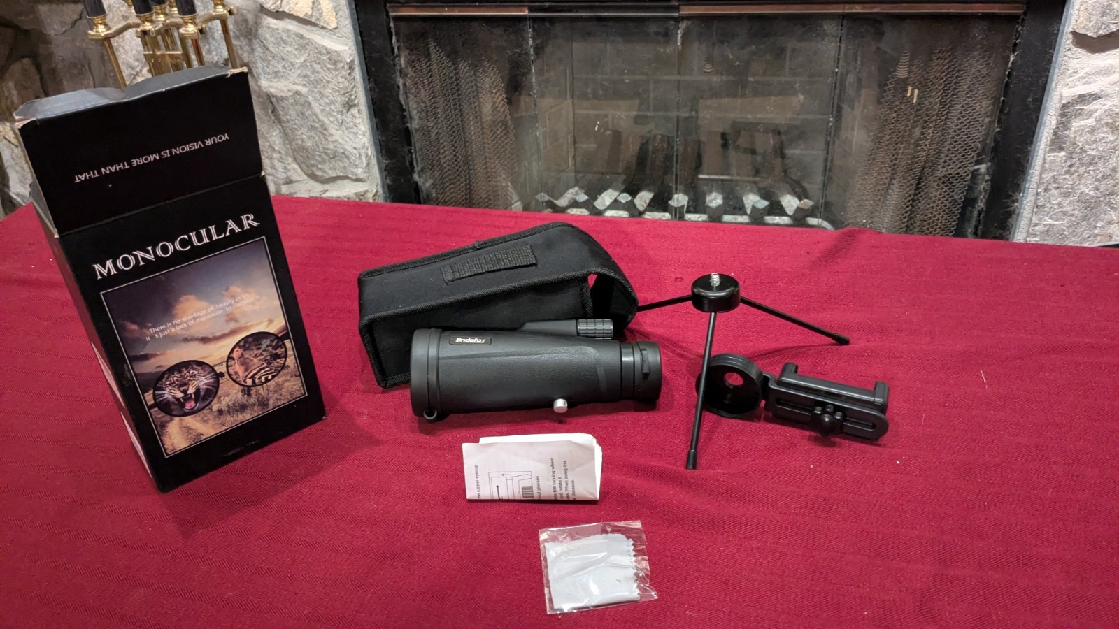 Lindafo 12x55 High Definition Monocular Telescope