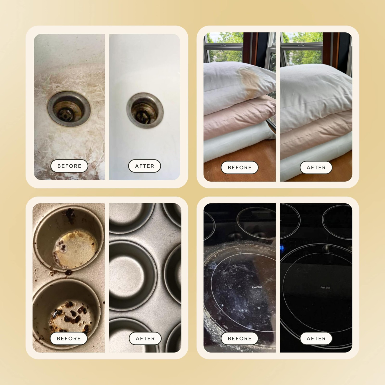 Cleaning Essentials Kit All Purpose, Glass and Bathroom Cleaner Concentrate ...