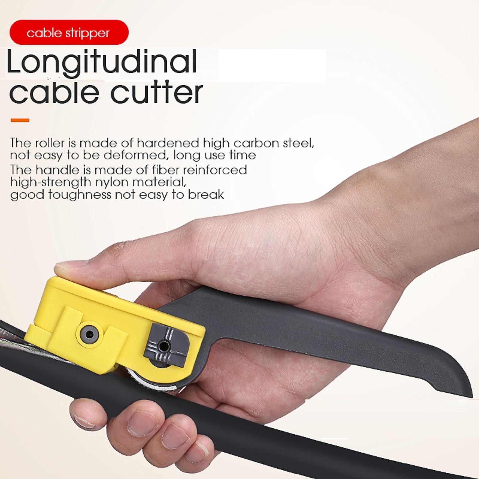 Fiber Optic Cable Stripping Knife KMS-K Longitudinal Cable Cutter Slitter D