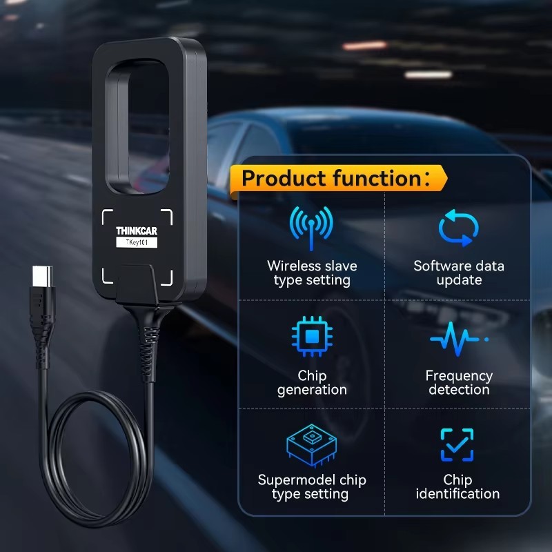 THINKCAR TKEY101 Smart Key Programmer Keyless Remote Chip Maker For MUCAR 892BT