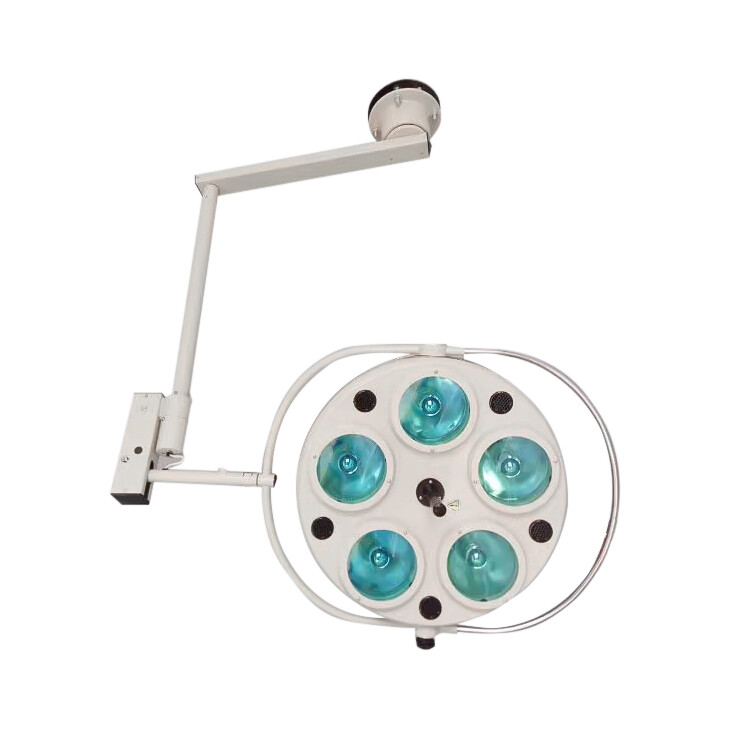 25W Surgical Operating Light Ceiling Mounted Shadowless Dental Exam Halogen Lamp