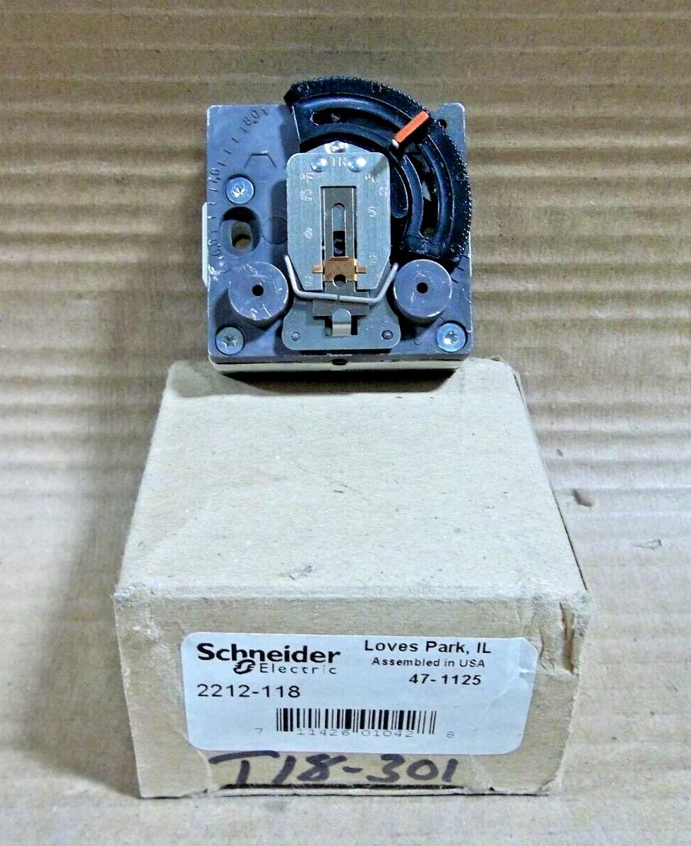NEW Schneider Electric T18-301 Direct Acting Thermostat 2212-118 STAT ONLY