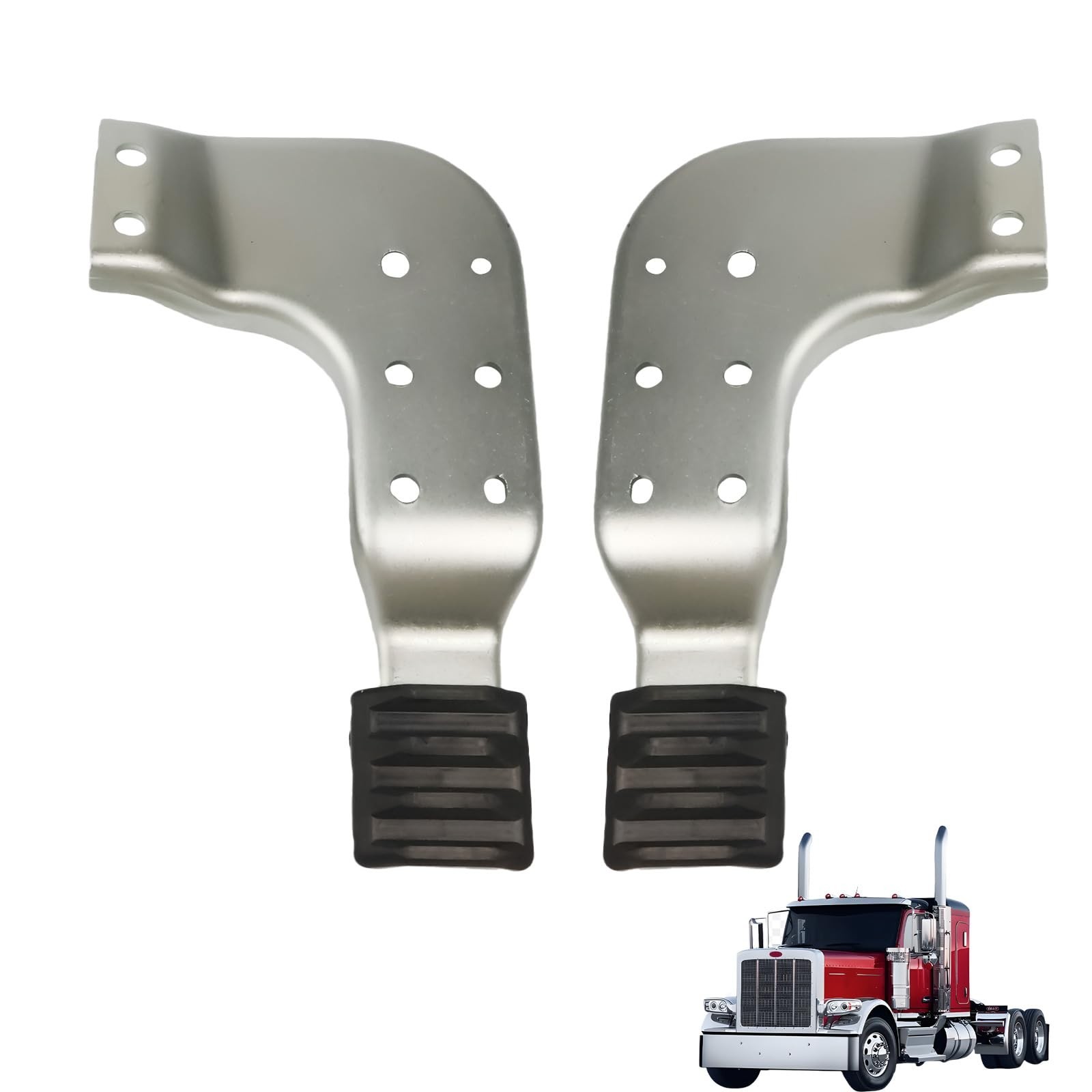 2 Pack Left & Right Hood Brackets for Peterbilt 389 - Replace MPB75131L MPB75131