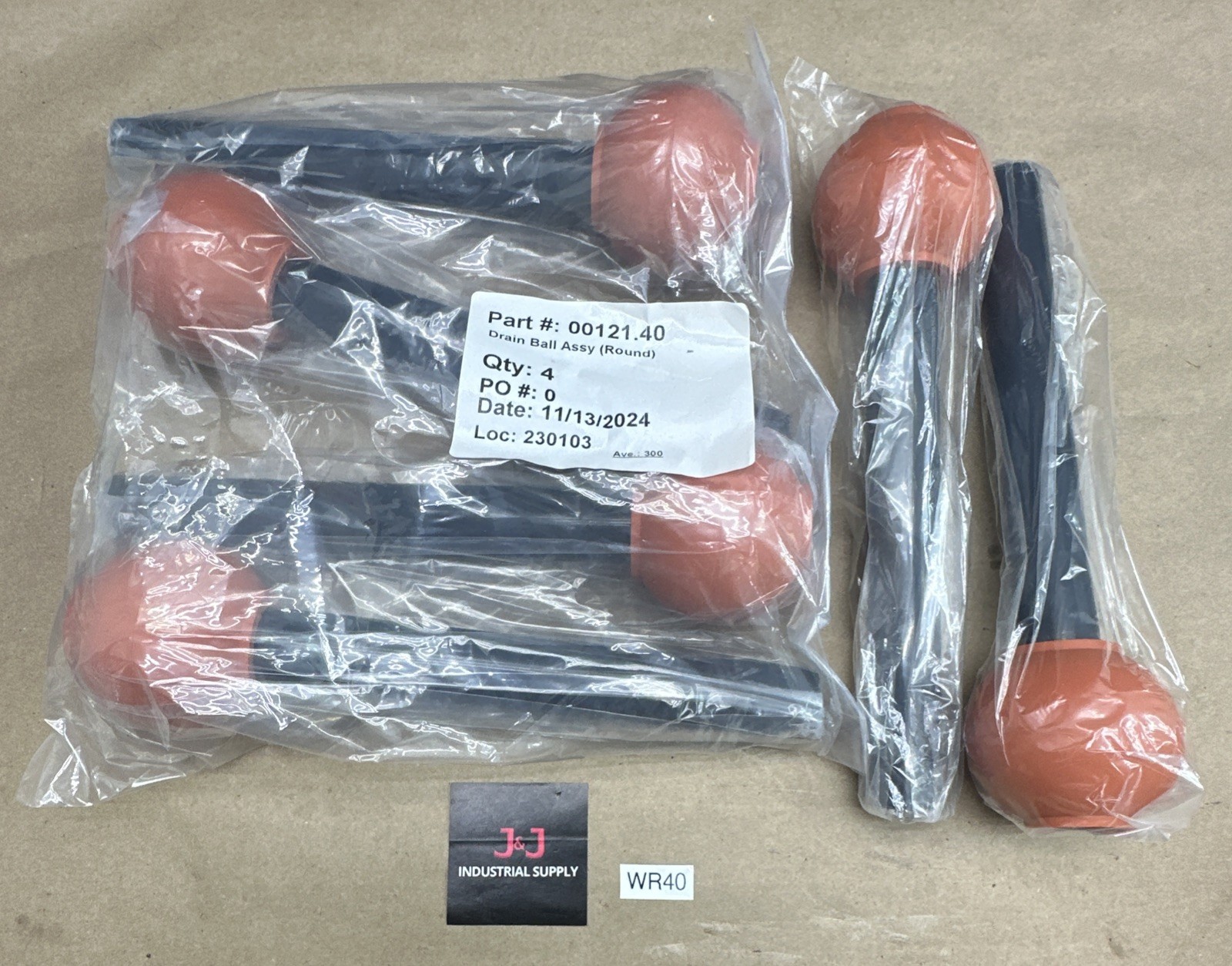 LOT OF (6) - CMA Dish Machines Drain Ball Assembly 00121.40 - NEW W/ WARRANTY!
