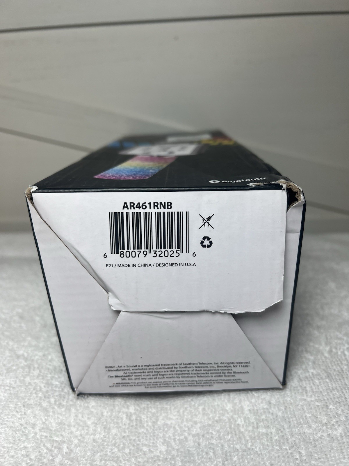 Glitter karaoke Microphone speaker rainbow