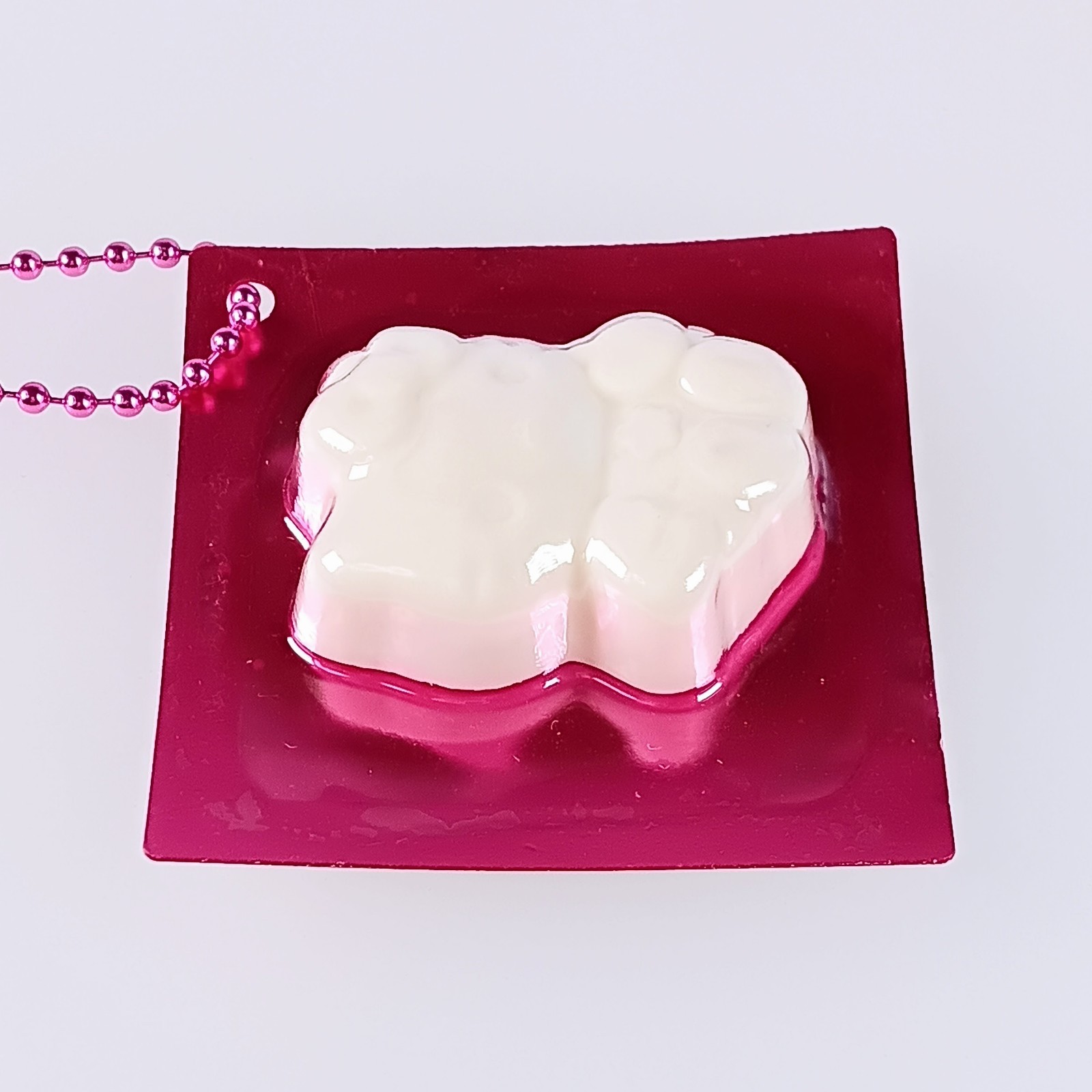 Hello Kitty - Sanrio Q·B·B Die-Cut Cheese Keychain From Japan