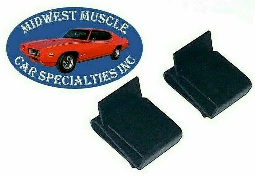 GM Radiator Water Pump Pulley Belt Clutch Fan Shroud Clips Chevelle Nova 2pcs MO