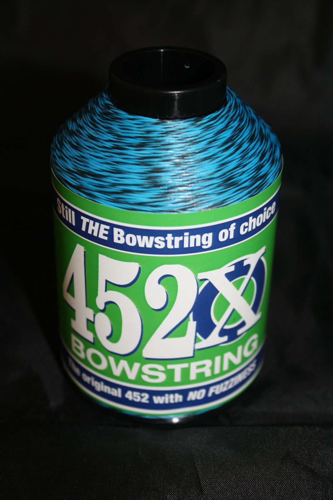 BCY 452X Bowstring Material 1/4lb Electric Blue & Black Speckled Bow String