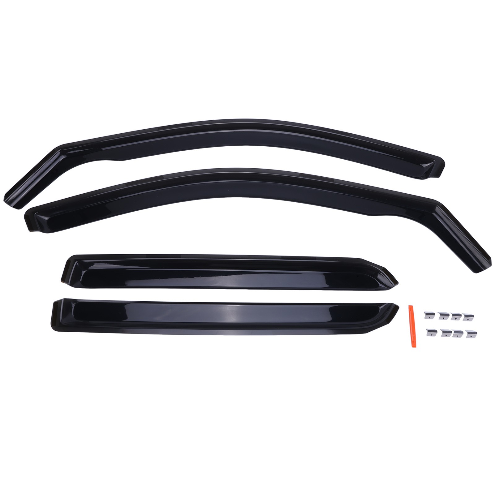For 2011-2026 Dodge Durango Shatterproof Rain Guards Vent Visors Shade