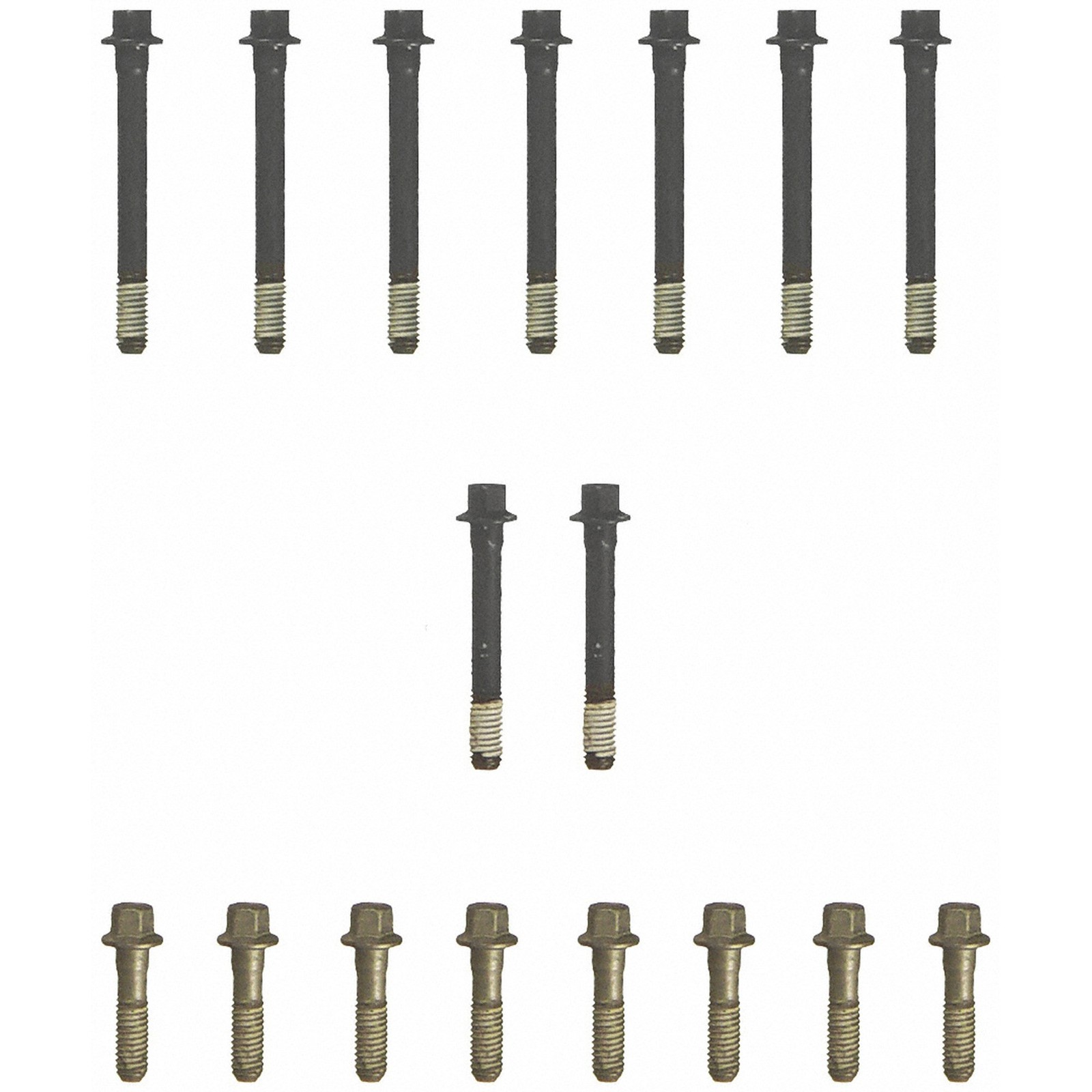 Engine Cylinder Head Bolt Set Fel-Pro For 1987 GMC V1500