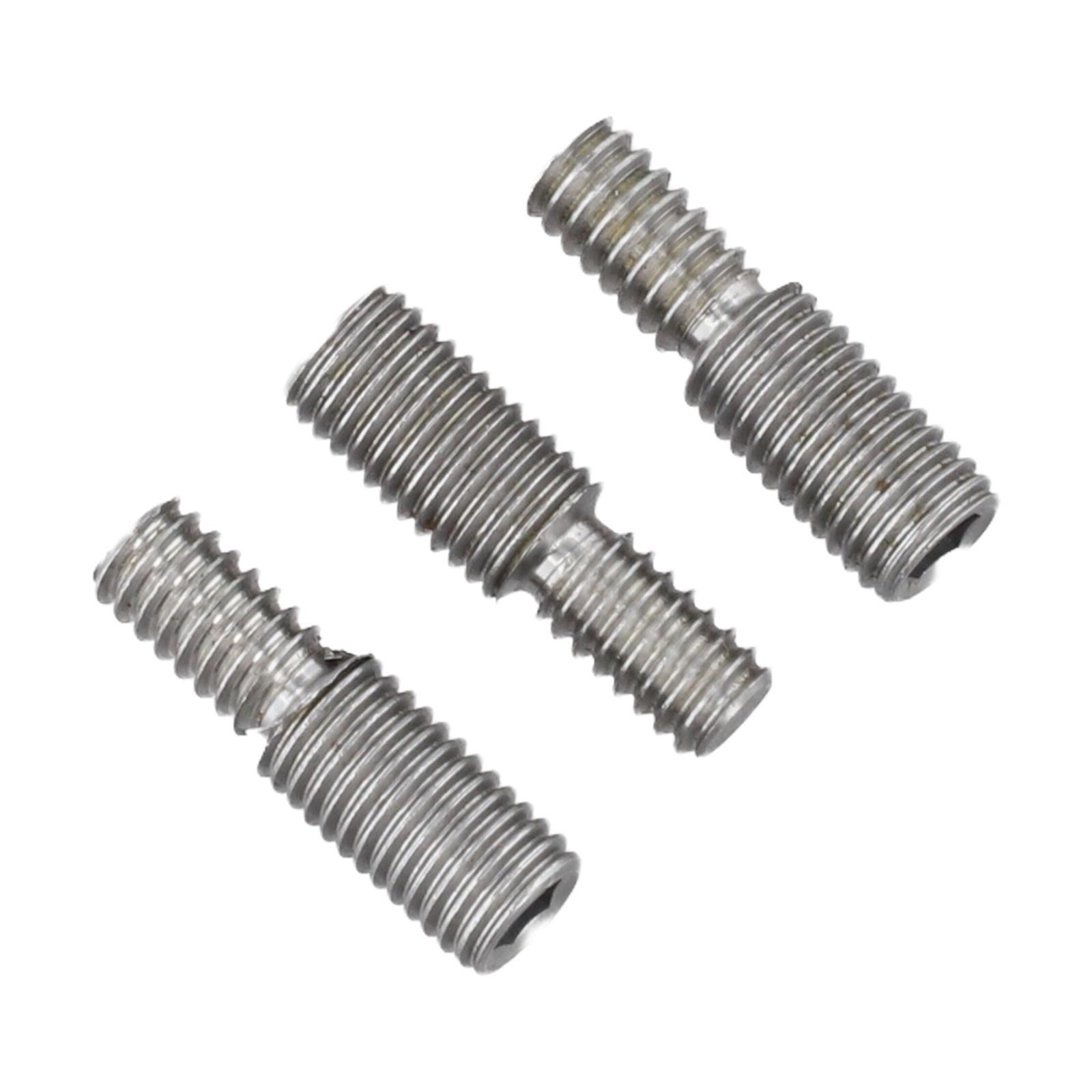 3 Piece Threaded Screw Adapter Set for 14 20 to 516 24 Threaded Screws