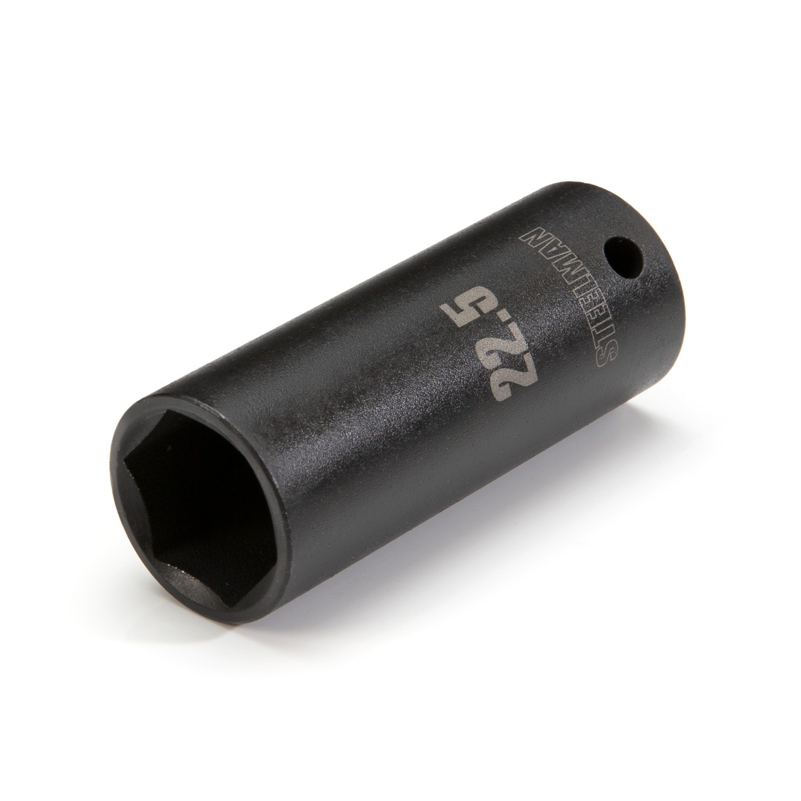 Steelman 22.5mm x 1/2-Inch Drive Thin Wall Deep Impact 6-Point Socket 61022