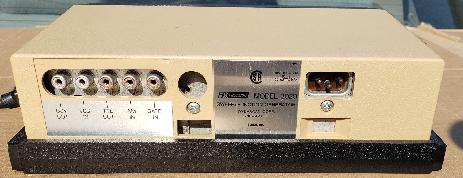BK Precision 3020 Sweep Function Indicator Lot of 2