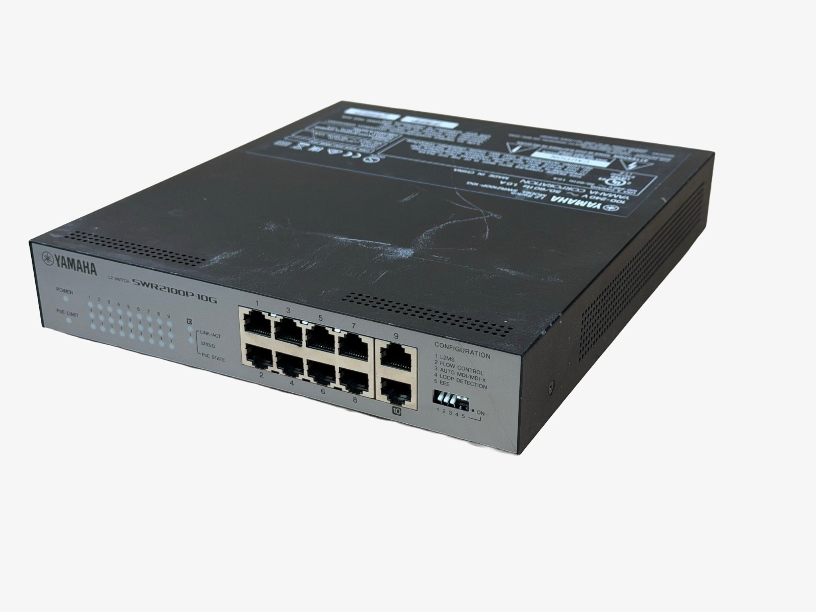 YAMAHA SWR2100P-10G L2 Network Switch