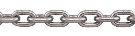 STAINLESS STEEL LIFTING CHAIN 316L (S5) 9/32" (S0603-0007) SOLD PER FOOT