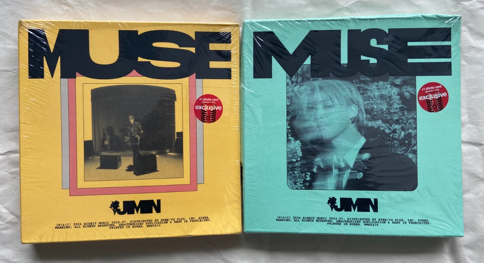 Jimin (Bts) MUSE (CD, 2024) / Choose Blooming or Serenade Version / NEW - SEALED