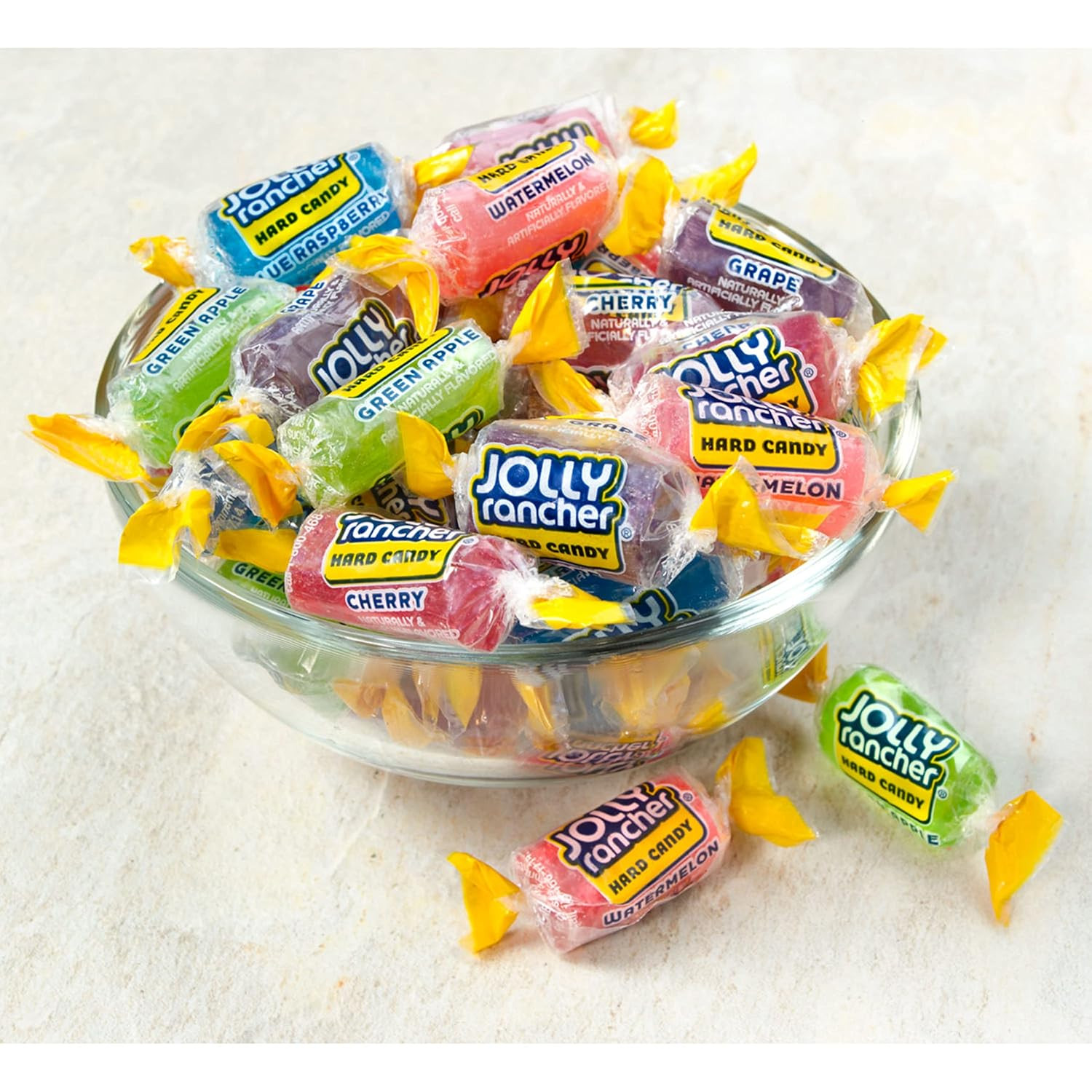 Assorted Fruit Flavored Hard Candy Bulk Bag, 5 Lb