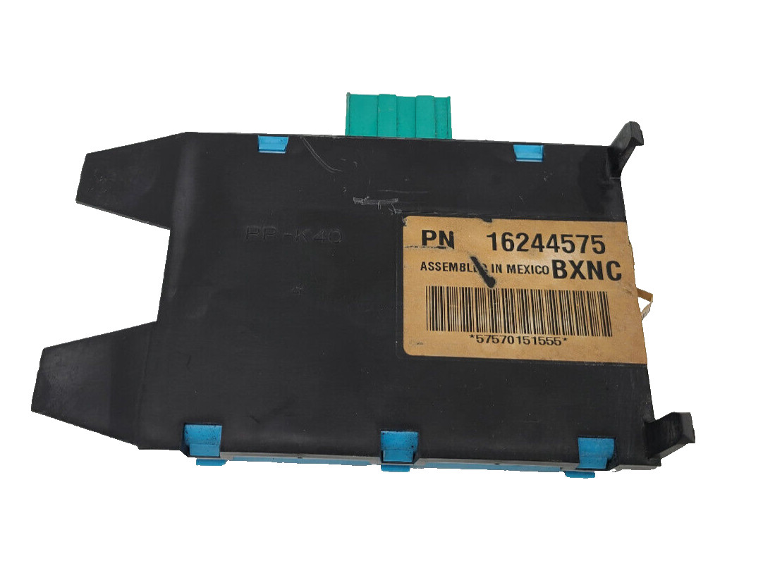 1997-02 CHEVY GMC SAVANNA VAN 2500 3500 ANTI-THEFT PASSLOCK VATS MODULE 16244575