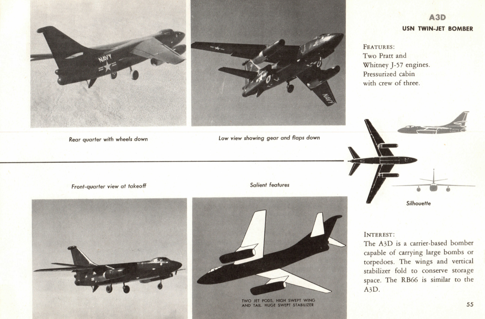 180 p. 1955 AF MANUAL 355-10 AIRCRAFT RECOGNITION FOR GROUND OBSERVER On Data CD