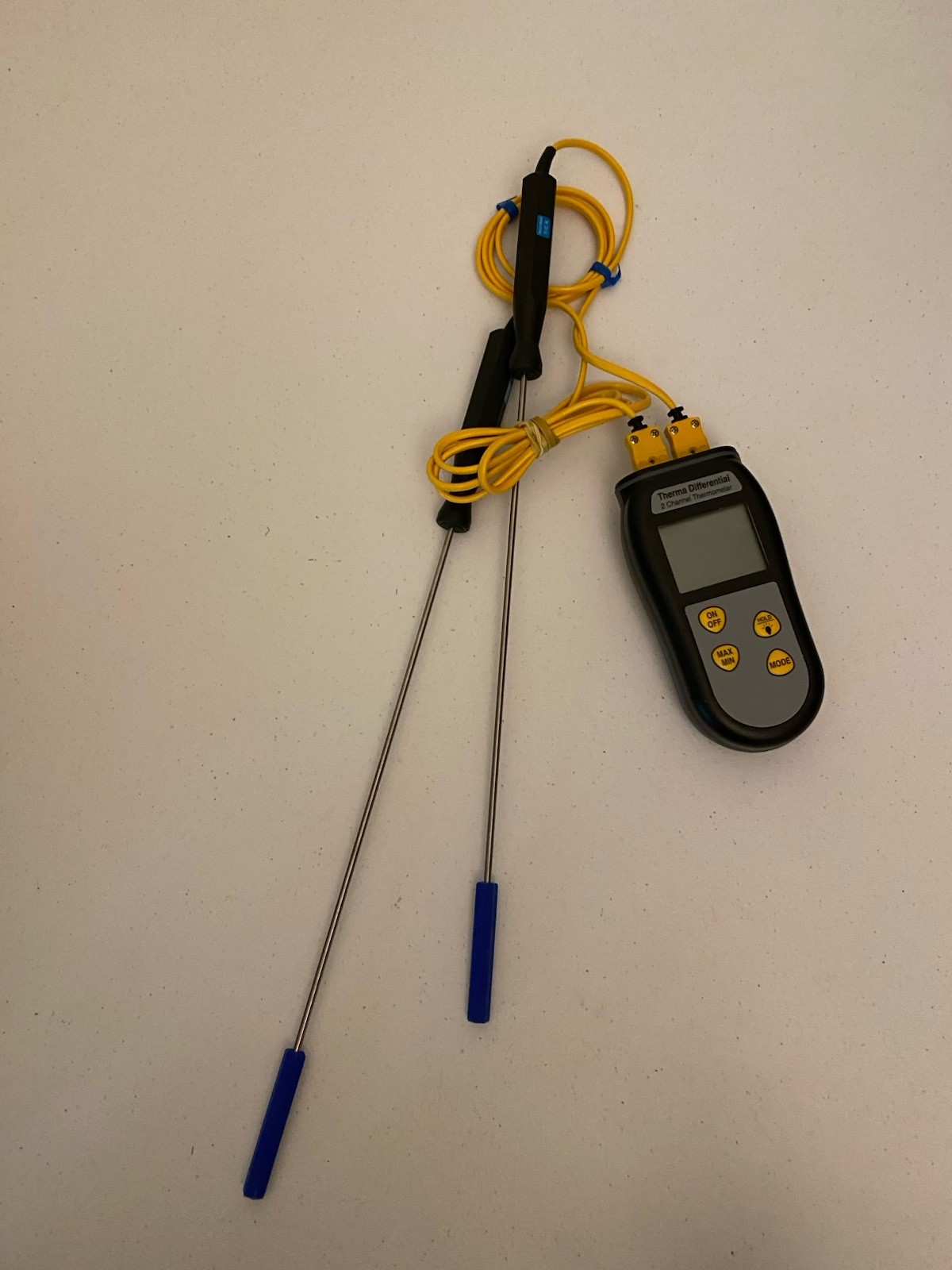 Thermoworks Therma Differential Two Channel Thermometer Industrial 12” Probes