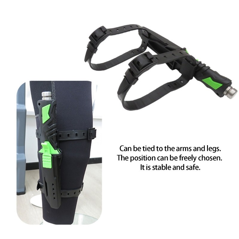 Swimming Strap Wide Buckle Type Adjustable Scubas Diving Cutter Strap Enduring