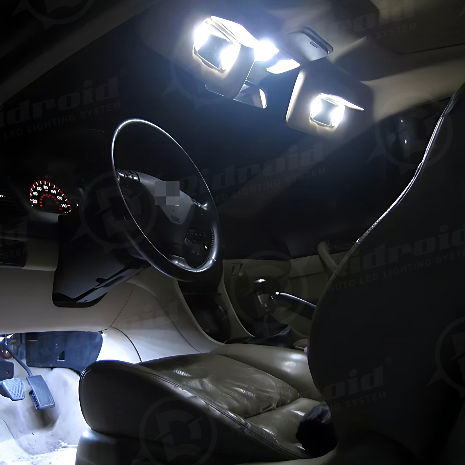 12X White LED Interior Light Package Kit For 2007-2013 Chevy Silverado 1500 2500