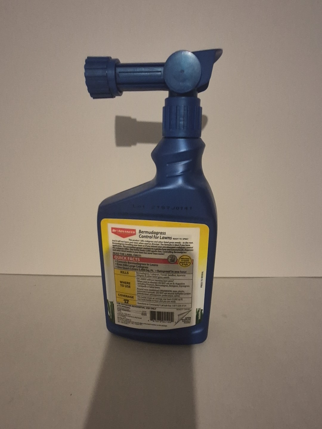 BioAdvanced 704100B Bermuda Grass Weed Killer Bermudagrass Control for Lawns, 32
