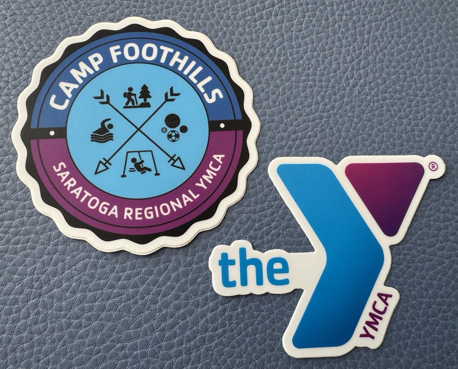 Lot 2 Saratoga YMCA New York STICKER Outdoors Promo Travel Camp Foothills