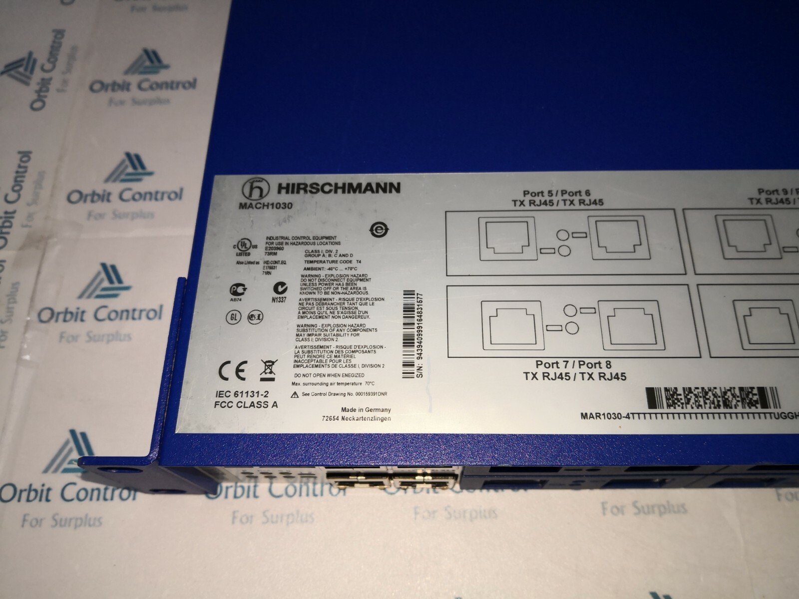 Hirschmann Industrial Switch MACH1030