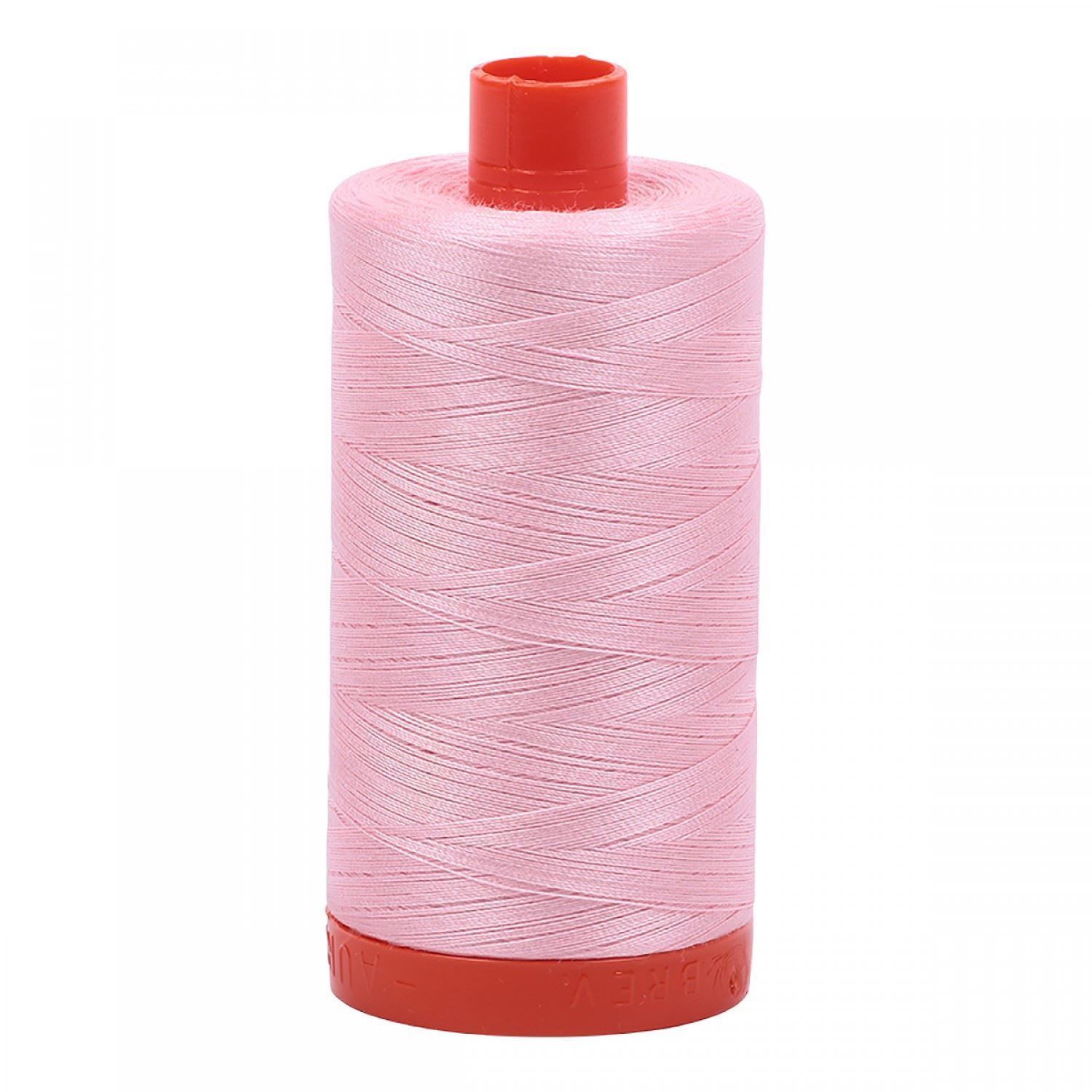 Mako Cotn Solid Baby Pink 50Wt 1422Yd