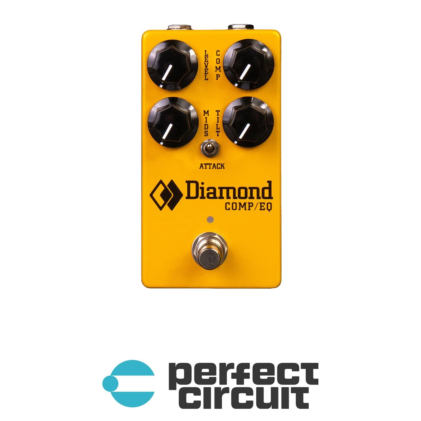 Diamond Comp/EQ Optical Compressor Pedal EFFECTS - NEW - PERFECT CIRCUIT