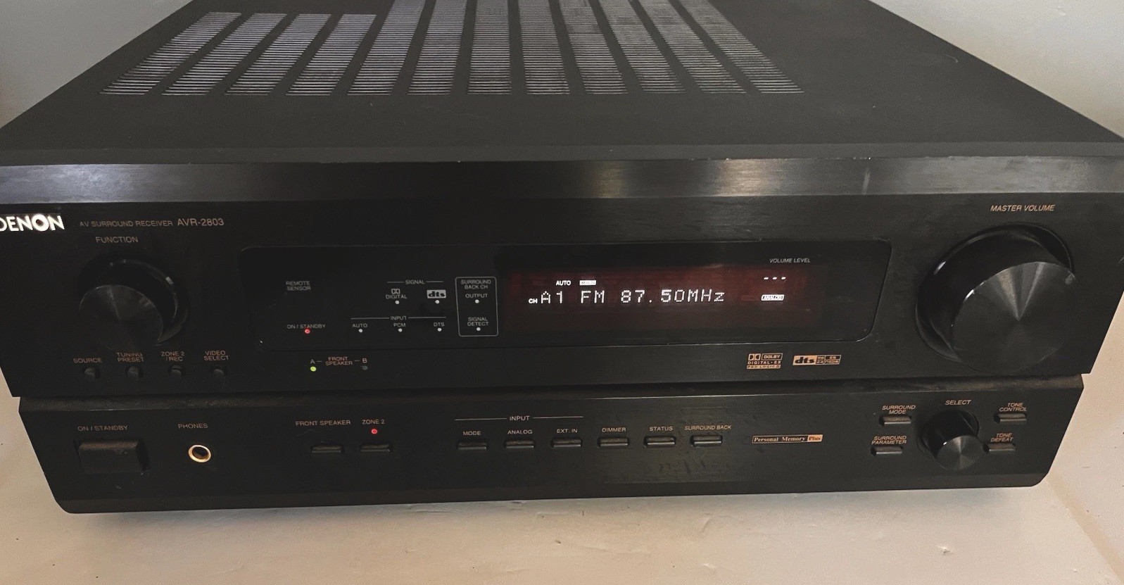 Denon AVR-2803 7.1 Channel Home Theater AV Surround Receiver Tested